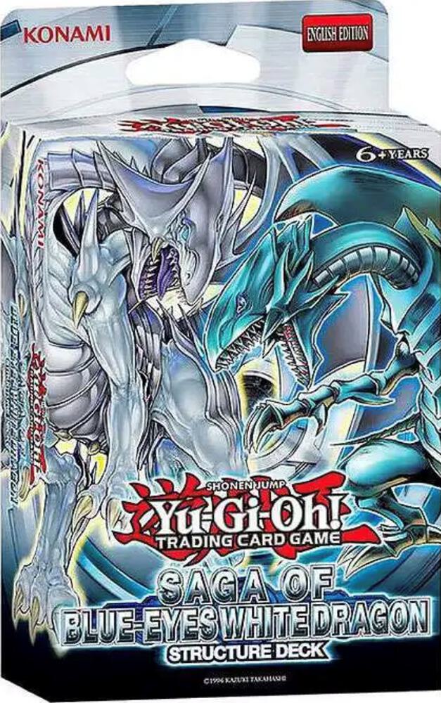 Structure Deck: Saga of Blue-Eyes White Dragon (2020 Date Reprint) - Structure Deck: Saga of Blue Eyes White Dragon (2020 Date Reprint) (SDBE)