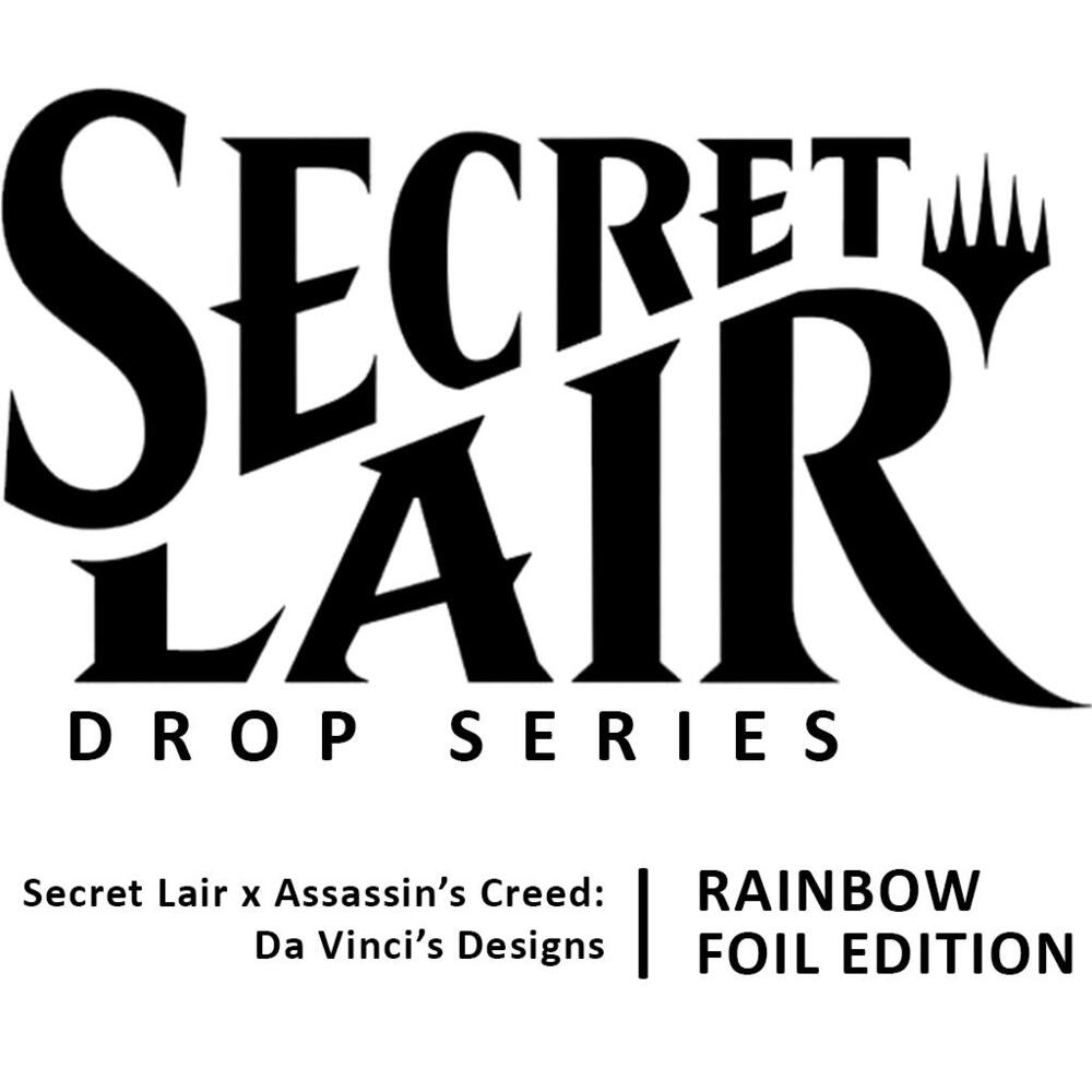 Secret Lair Drop: Secret Lair x Assassin's Creed: Da Vinci's Designs - Rainbow Foil Edition - Secret Lair Drop Series (SLD)