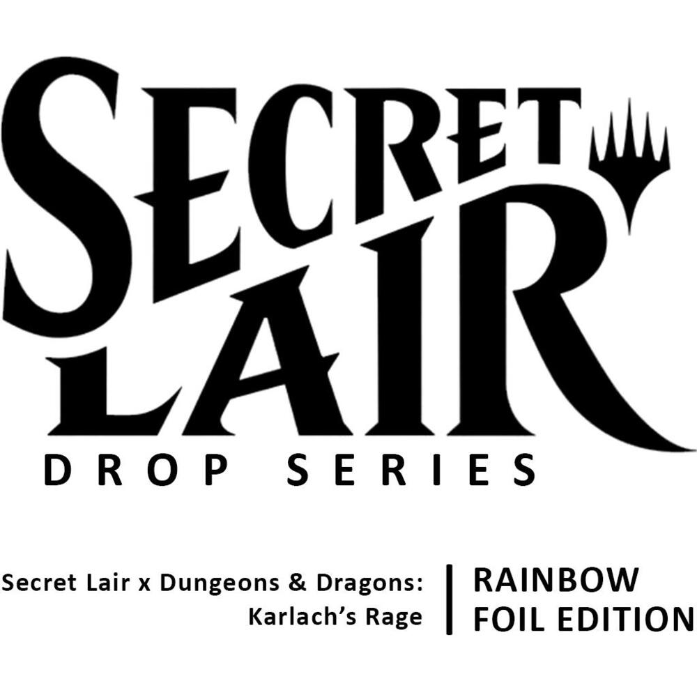 Secret Lair Drop: Secret Lair x Dungeons & Dragons: Karlach's Rage - Rainbow Foil Edition - Secret Lair Drop Series (SLD)