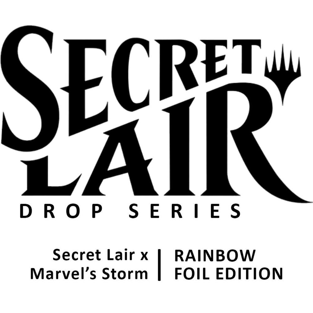 Secret Lair Drop: Secret Lair x Marvel's Storm - Rainbow Foil Edition - Secret Lair Drop Series (SLD)