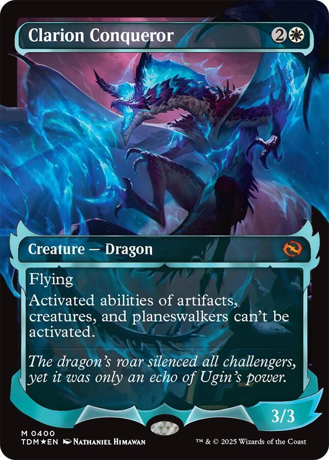 Clarion Conqueror (Showcase) - Tarkir: Dragonstorm (TDM)