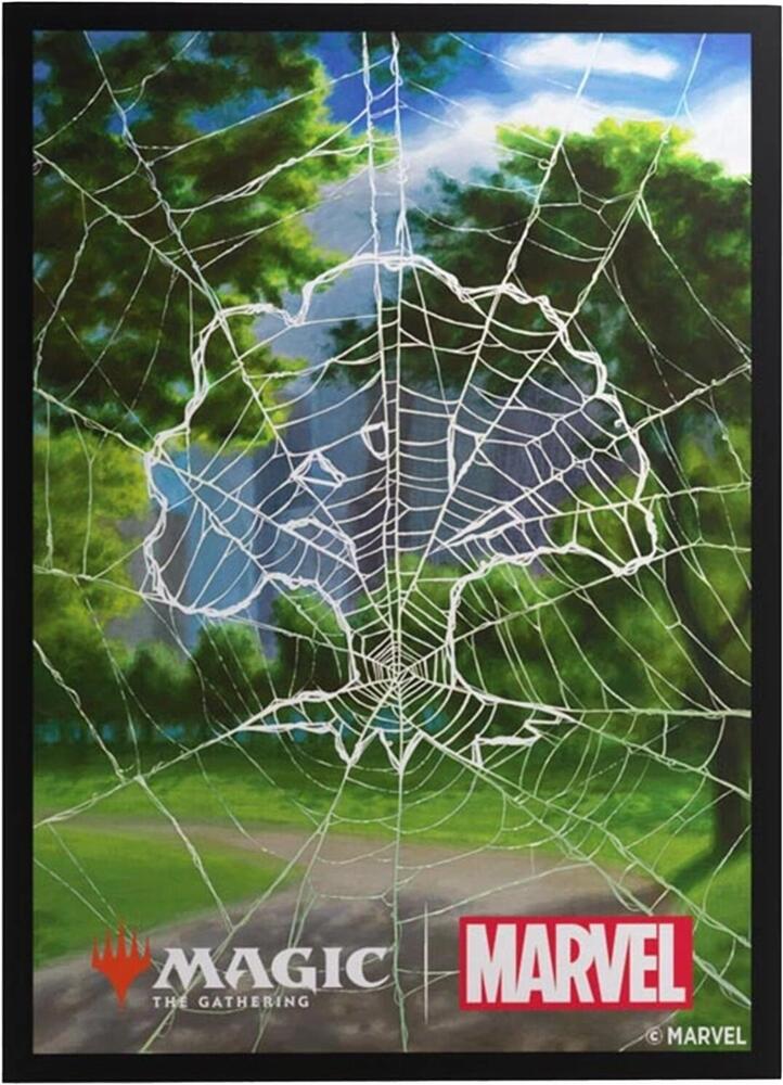 Magic: The Gathering Premium Art Sleeves - Spider-Man Forest - GameGenic Card Sleeves