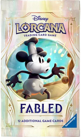 Disney Lorcana: Fabled Sleeved Booster Pack