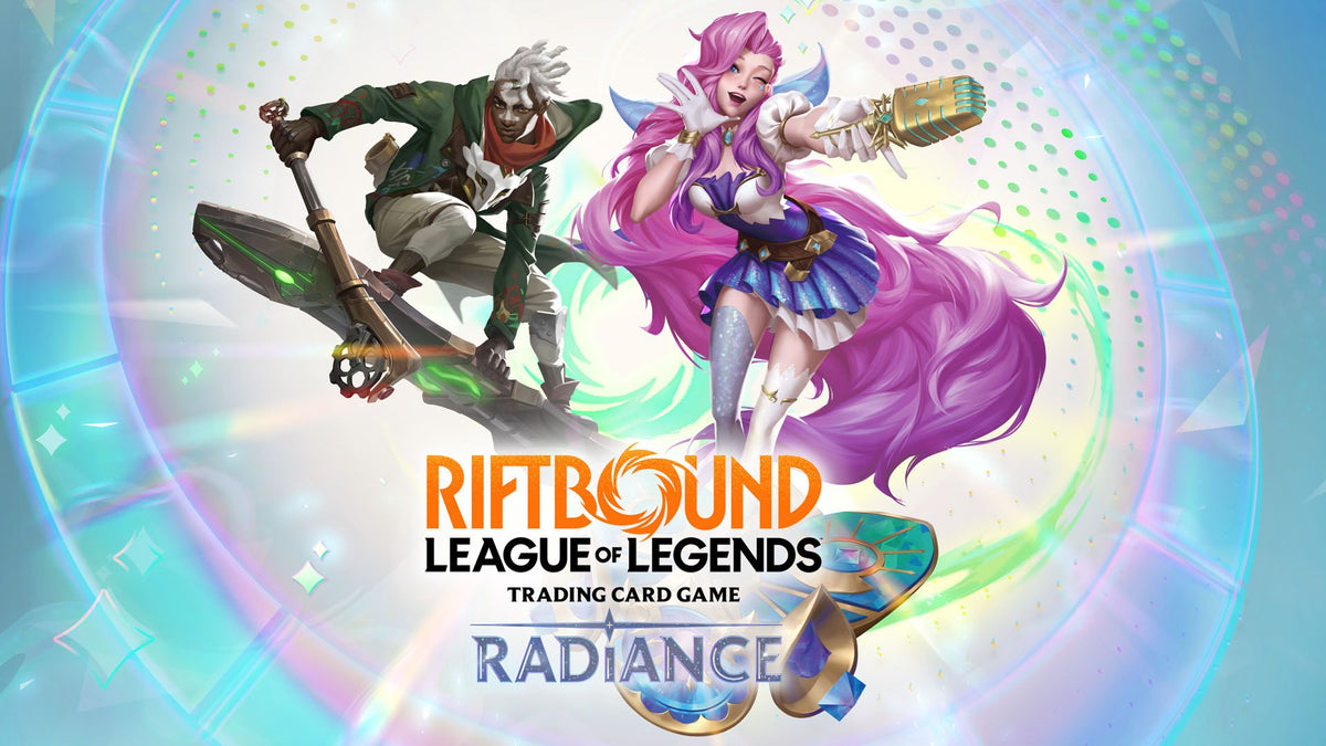 Official Riot Games key art for the Riftbound Radiance set