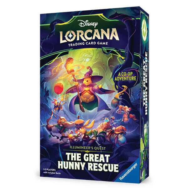 Official product photo of Disney Lorcana Illumineer's Quest: The Great Hunny Rescue box