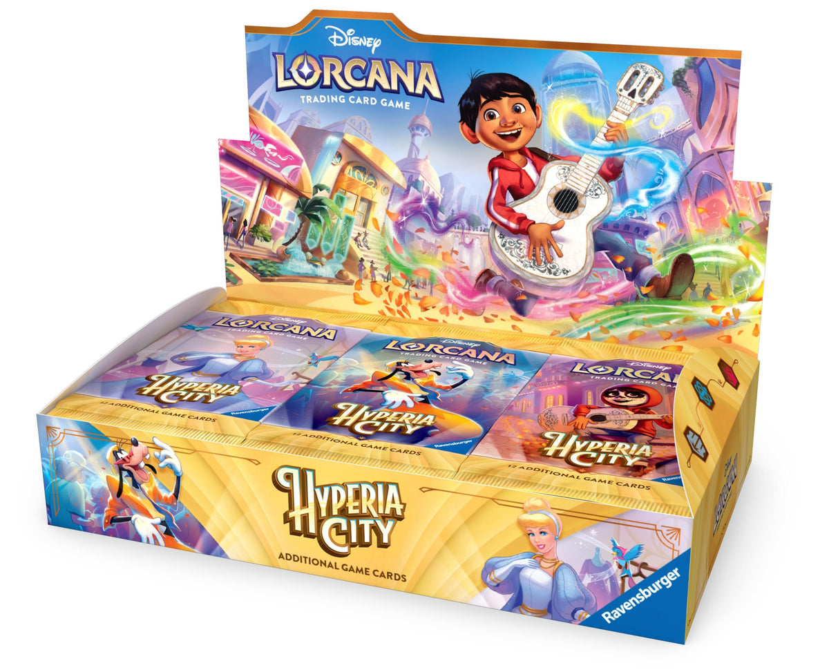 Disney Lorcana Hyperia City sealed Booster Box