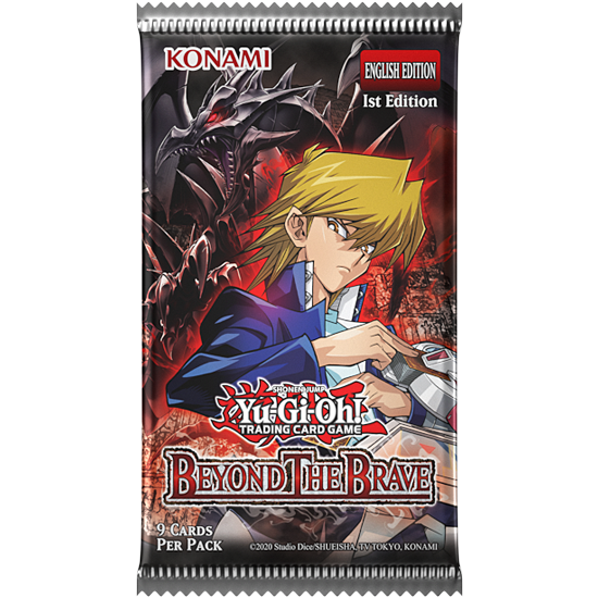 Konami key art for the Yu-Gi-Oh! TRADING CARD GAME Beyond the Brave booster set