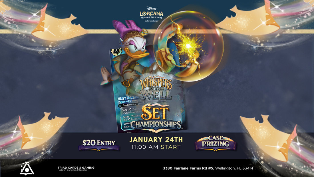 Disney Lorcana: Whispers in the Well Set Championship