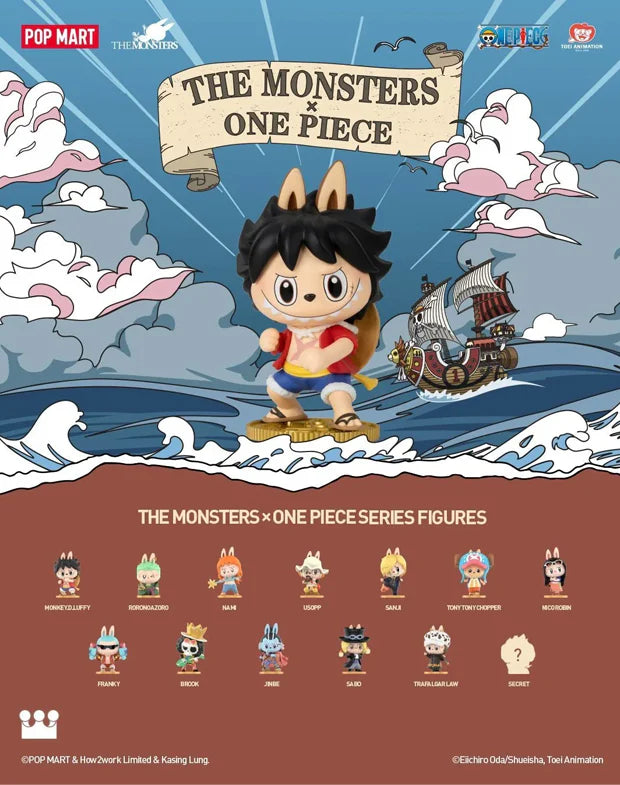 One Piece × Labubu – Blind Box Series