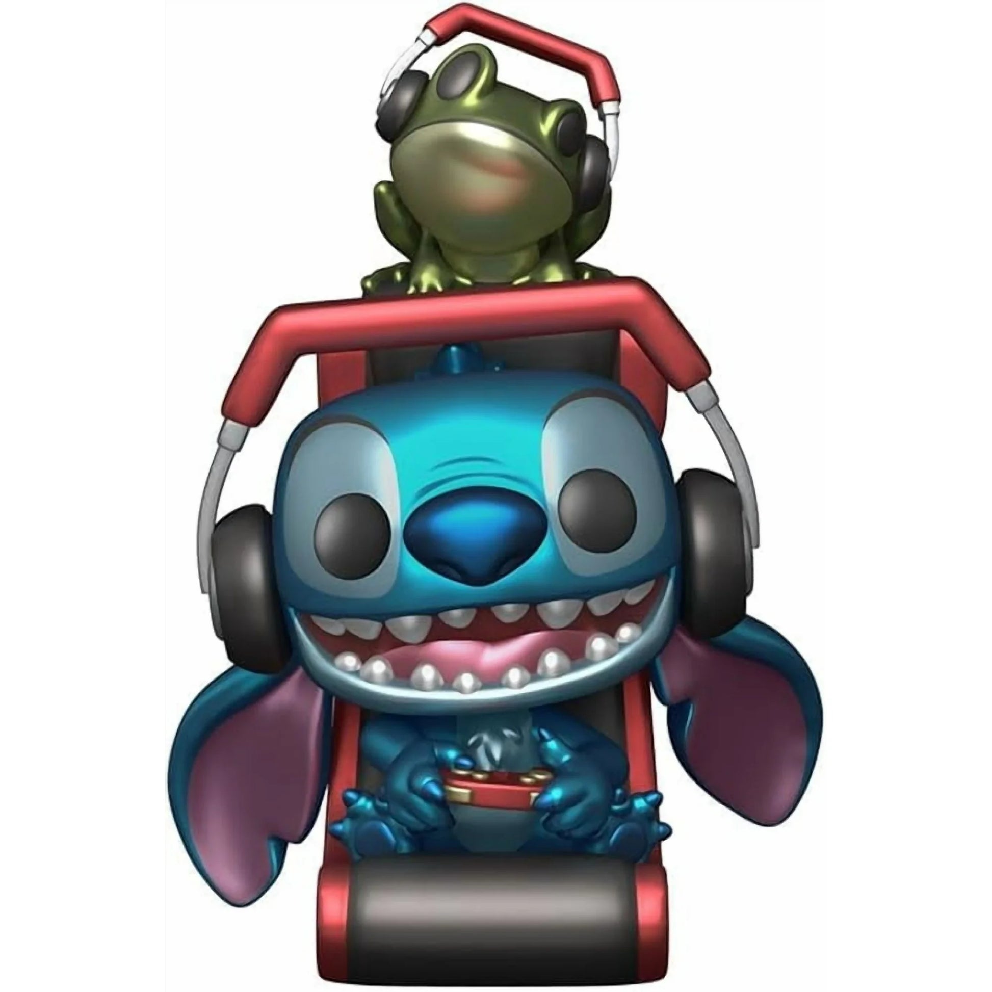 POP! Plus Gamer Stitch and his frog friend