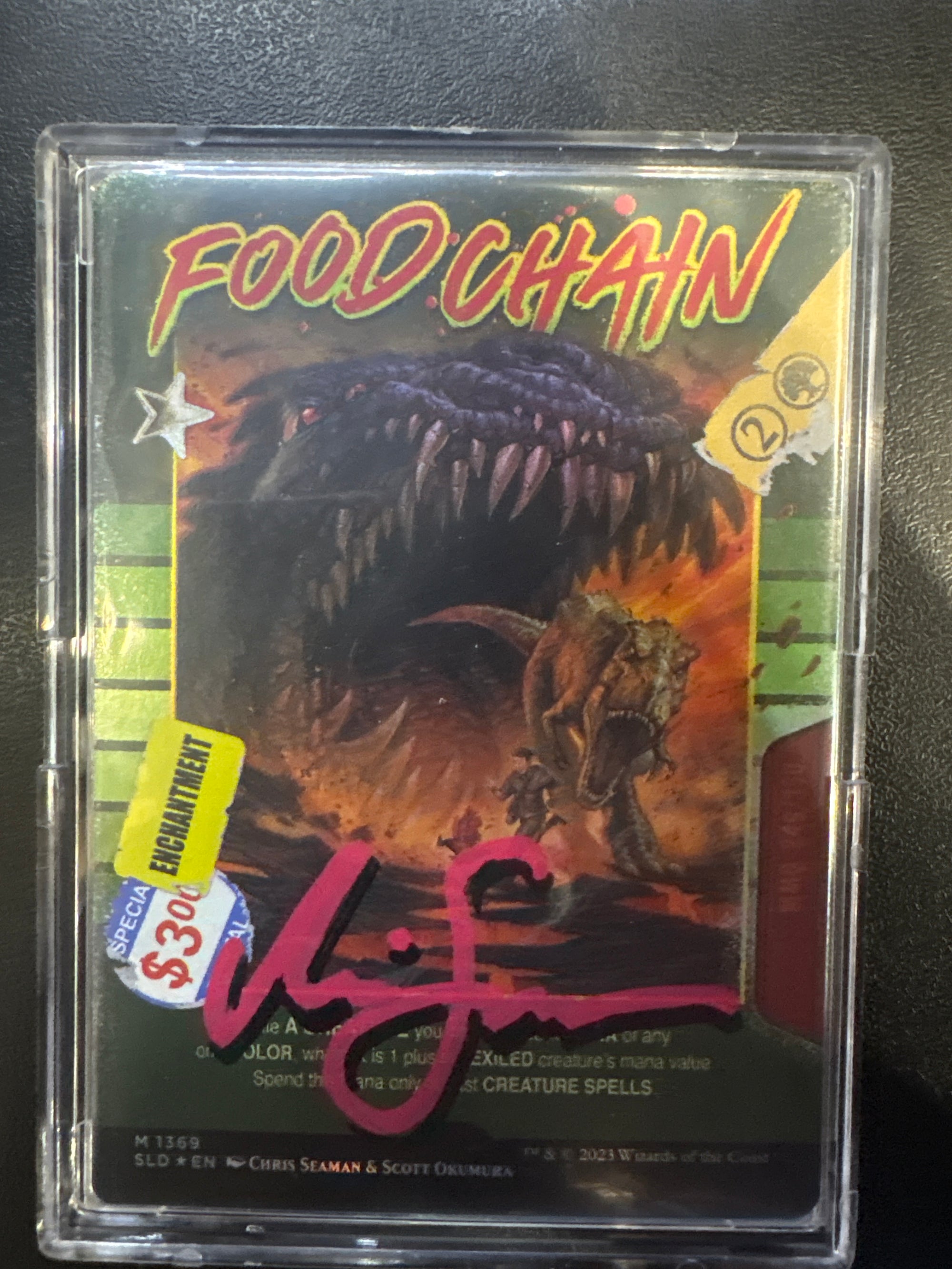 Food Chain Artist Proof - Signed and Altered