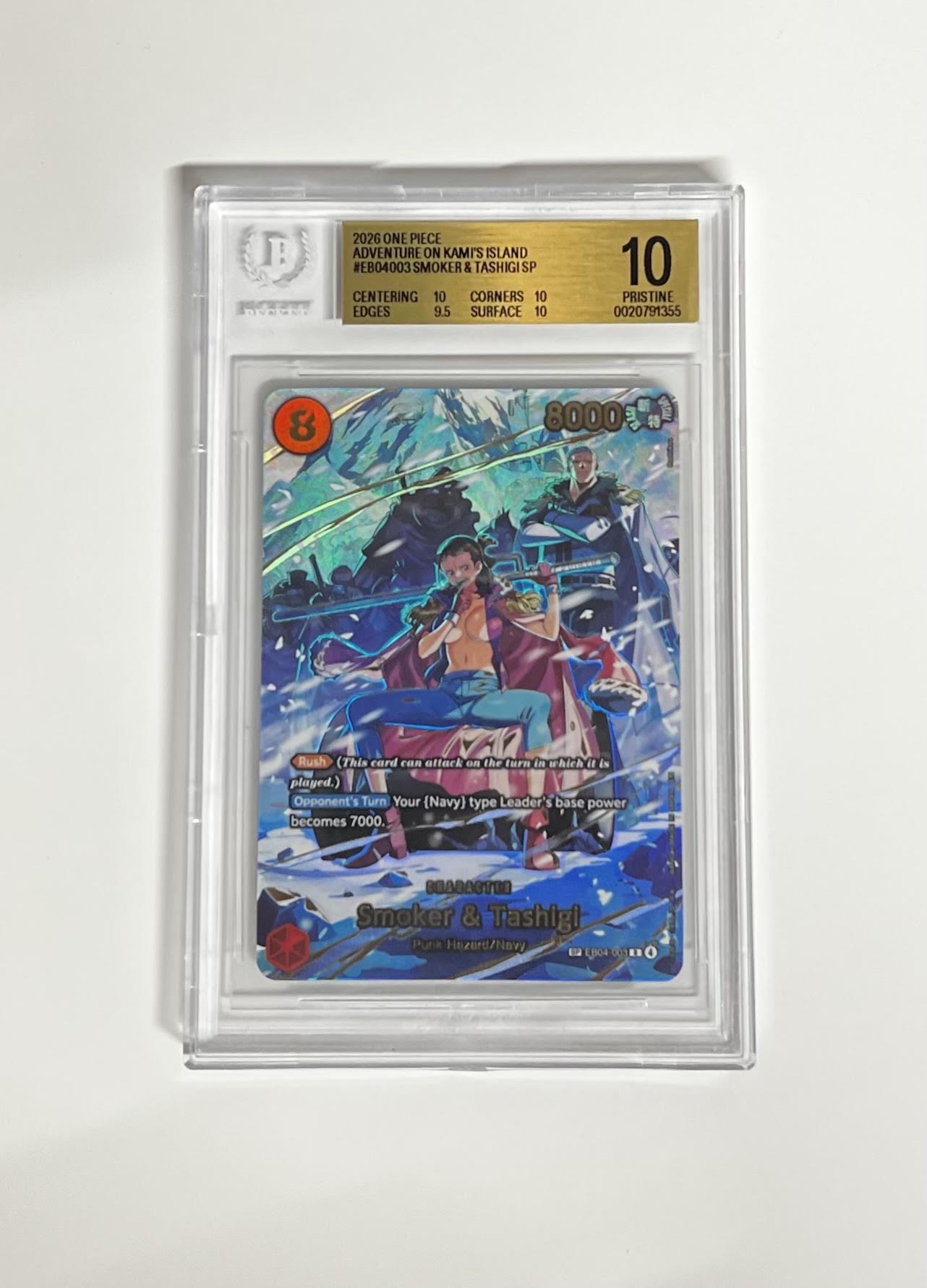 Smoker & Tashigi SP 2026 Adventure on Kami's Island BGS Pristine 10
