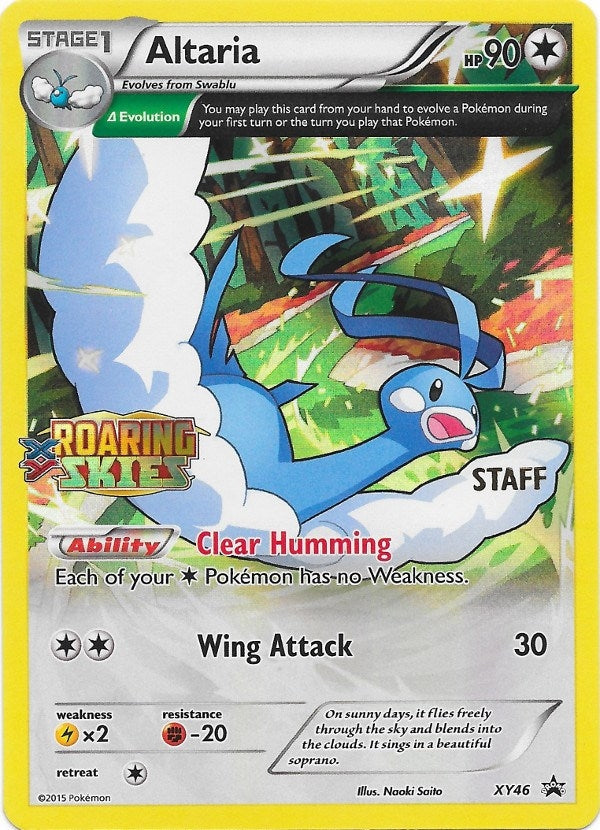 Altaria - XY46 (Prerelease) [Staff] (XY46) (PR)
