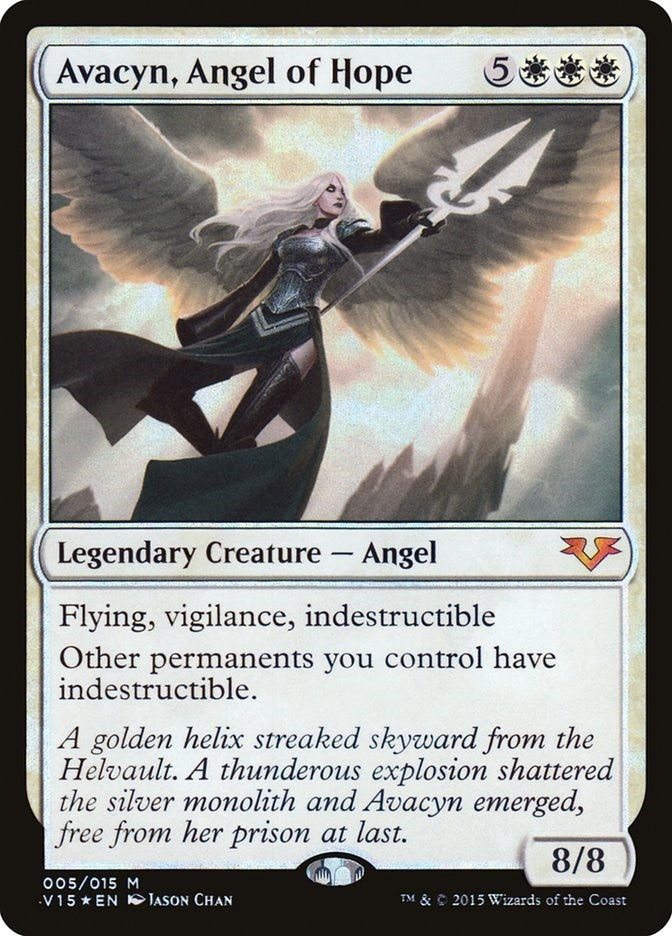 Avacyn, Angel of Hope (5) (V15)