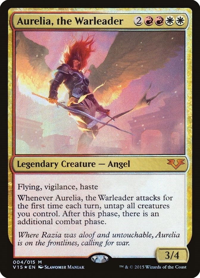 Aurelia, the Warleader (4) (V15)
