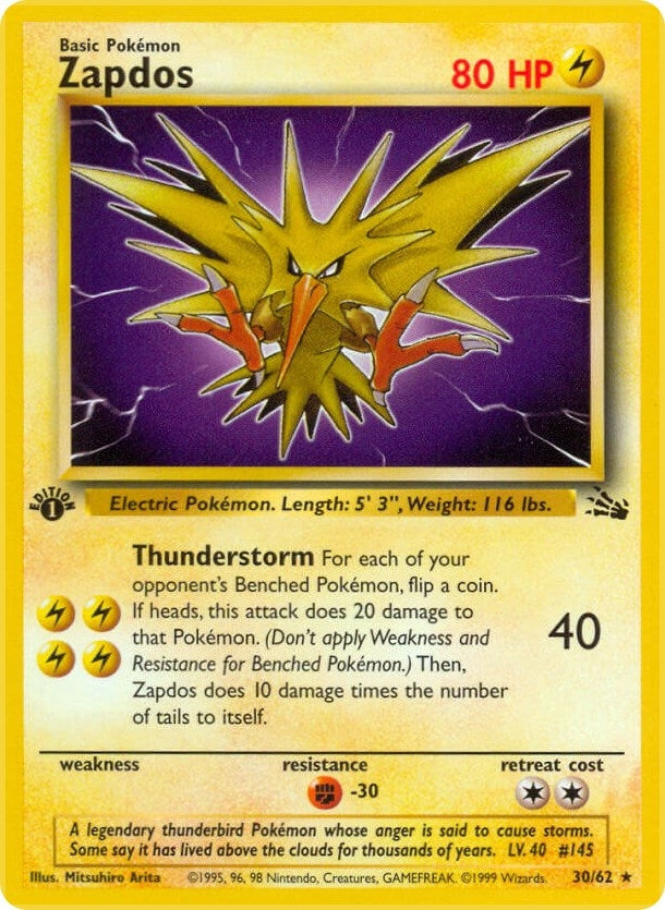Zapdos (30) (30/62) (FO)