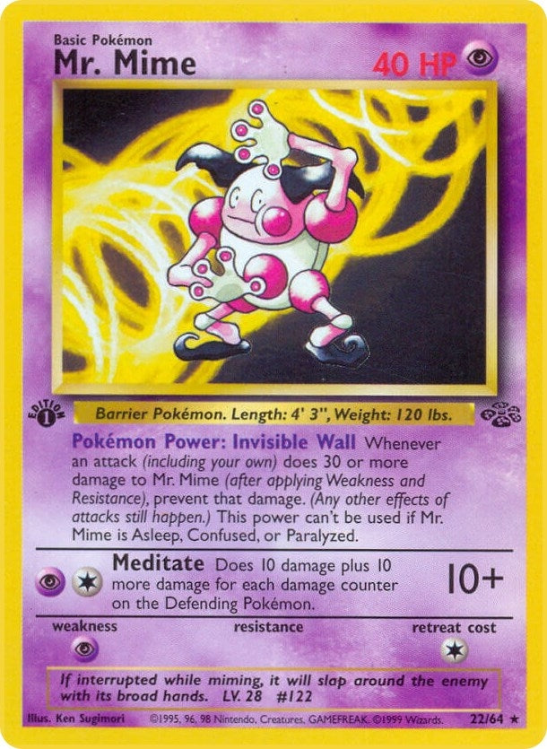 Mr. Mime (22) (22/64) (JU)