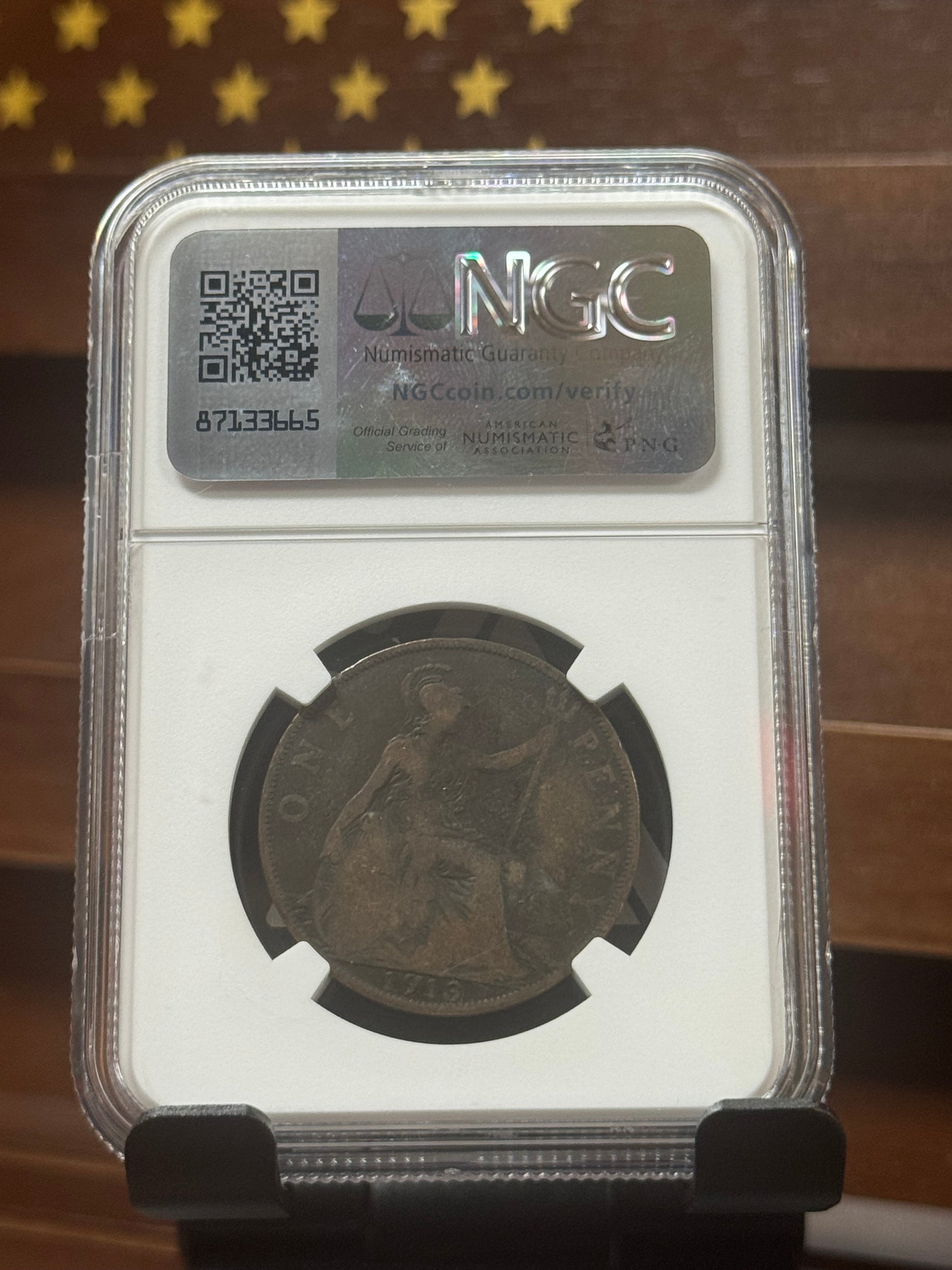 1913 Great Britain Penny – King George V Era
