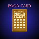 Food Punch Card