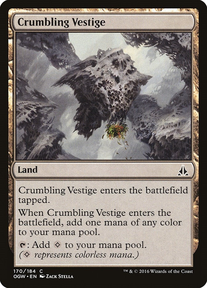 Image for Crumbling Vestige (170) (OGW) - Magic: The Gathering