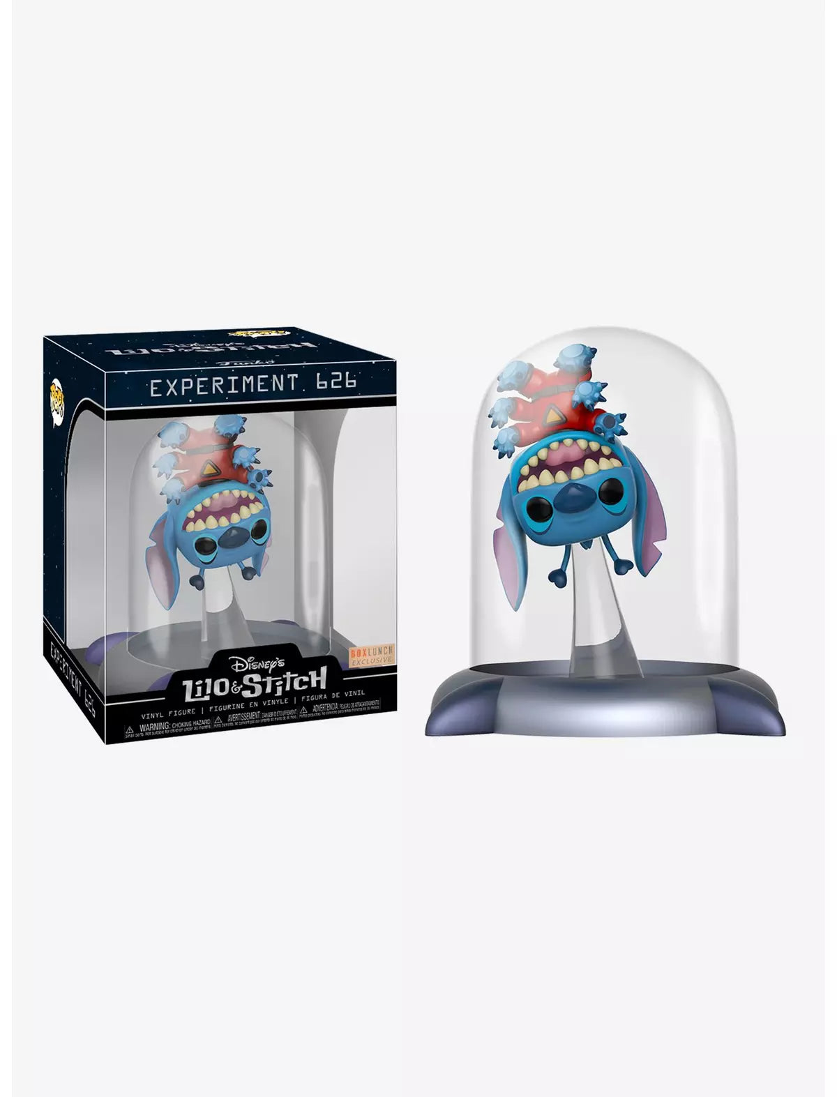 Funko Pop! Disney Lilo & Stitch Experiment 626 Dome Vinyl Figure - BoxLunch Exclusive