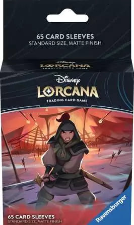 Lorcana The Rise Of The Floodborn (65) Sleeves - Mulan