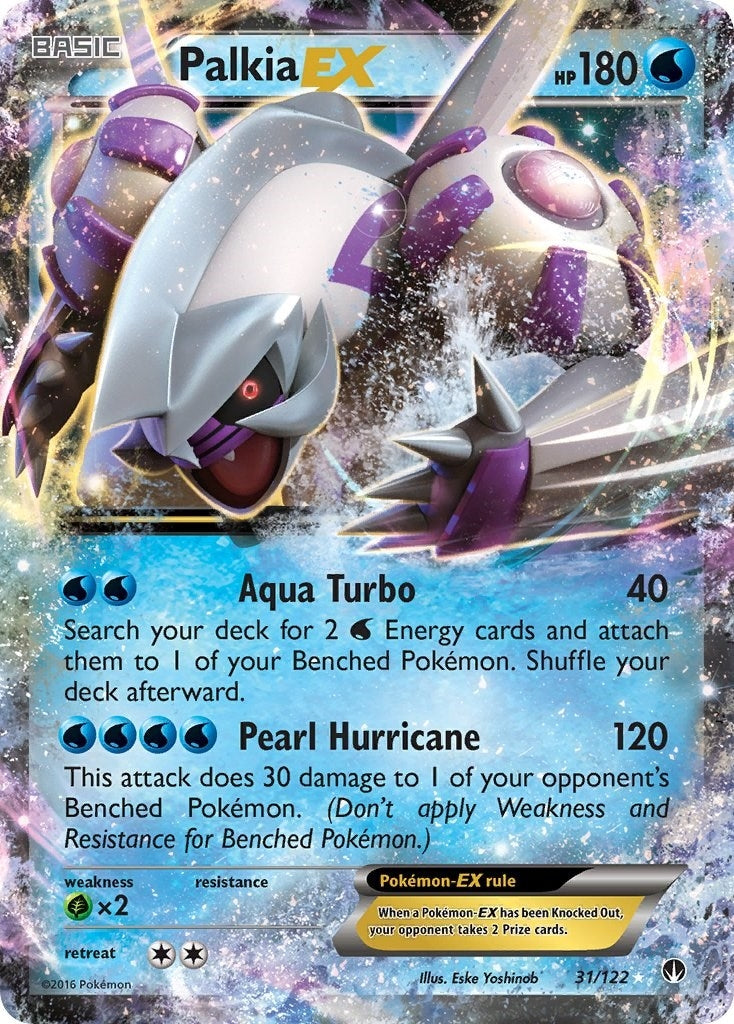Palkia EX (31/122) (BKP)