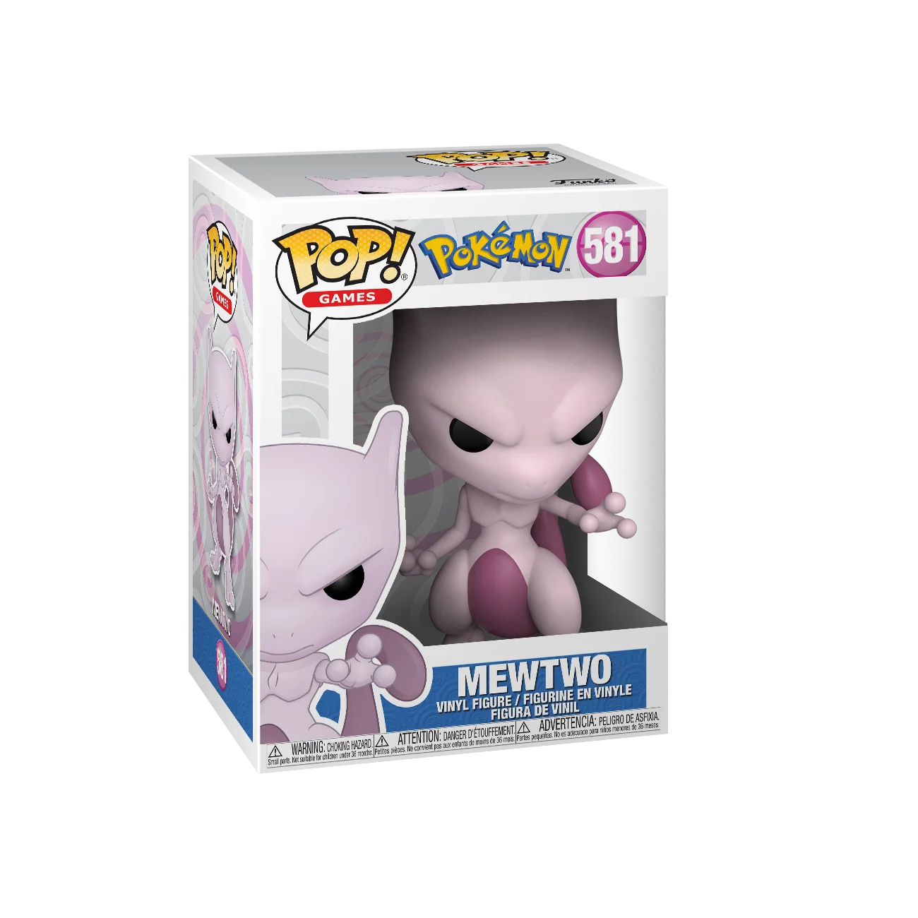 Funko Pokemon Season 2 Collection : Mewtwo Vinyl Figure 581