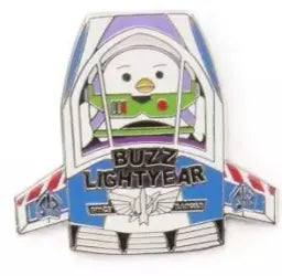 Al's Toy Barn Chicken Mystery Set - Buzz Lightyear in Toy Box Pin