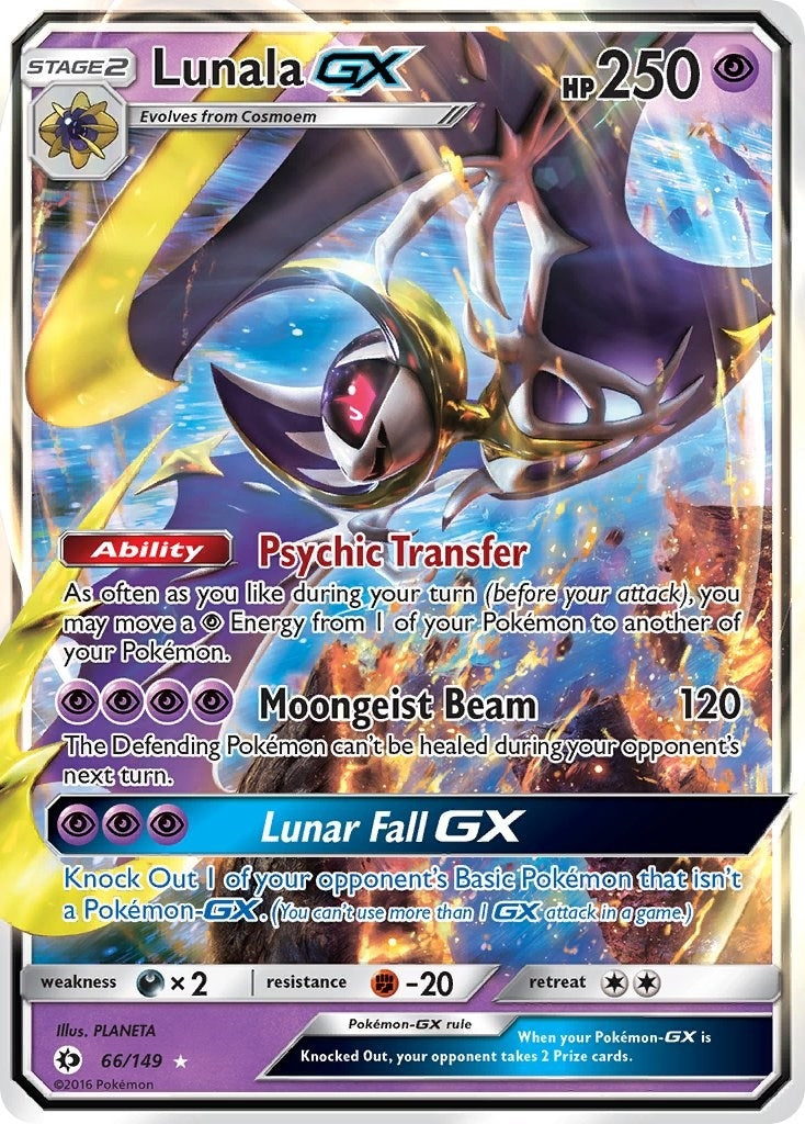 Lunala GX (66/149) (SM01)