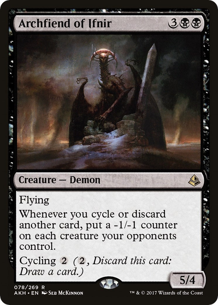 Image for Archfiend of Ifnir (78) (AKH) - Magic: The Gathering