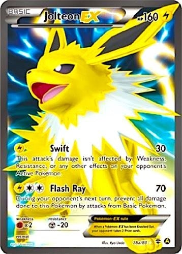 Jolteon EX - 28a/83 (028a/083) (PR)