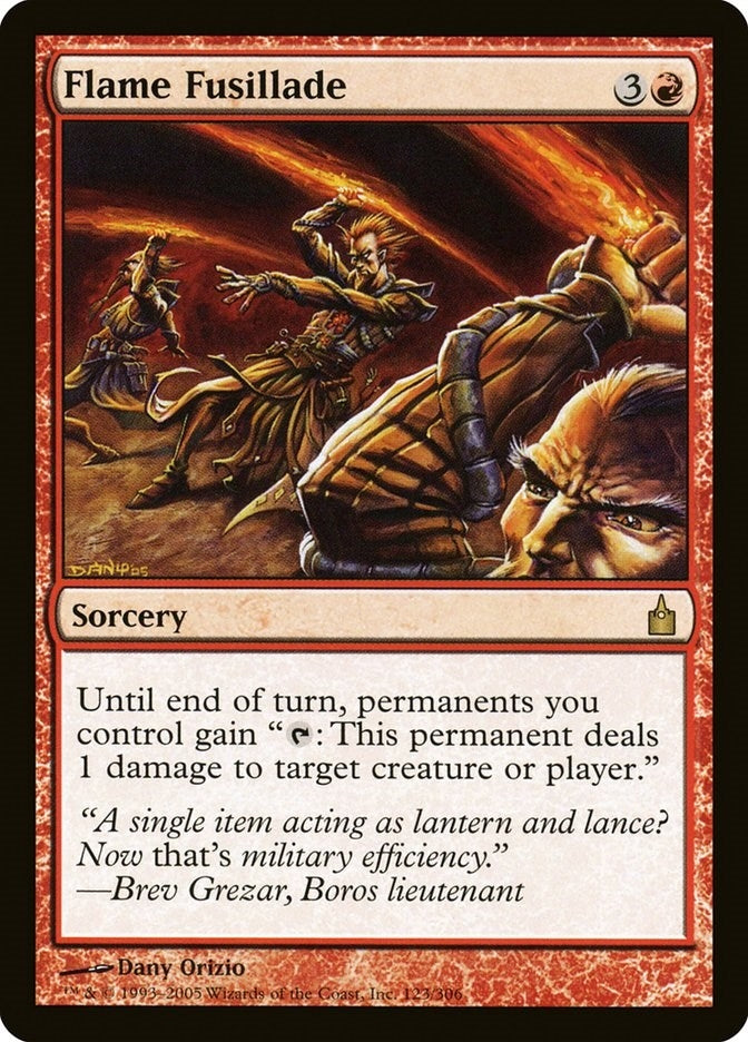 Flame Fusillade (123) (RAV)
