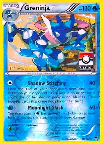 Greninja - 40/122 (Pokemon League) [1st Place] (040/122) (PR)