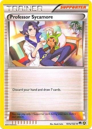 Professor Sycamore - 107a/122 (Holofoil) (107a/122) (PR)