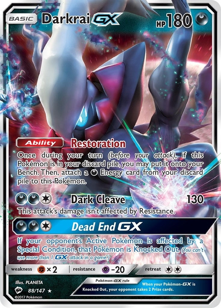 Darkrai GX (88/147) (SM03)
