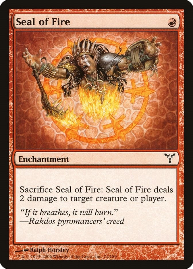 Seal of Fire (71) (DIS)