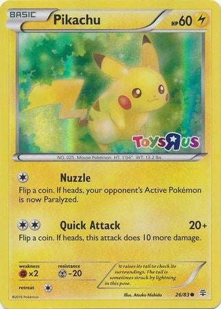 Pikachu - 26/83 (Toys R Us) (026/083) (MCAP)