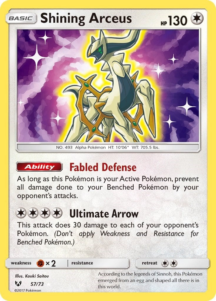 Shining Arceus (57/73) (SHL)