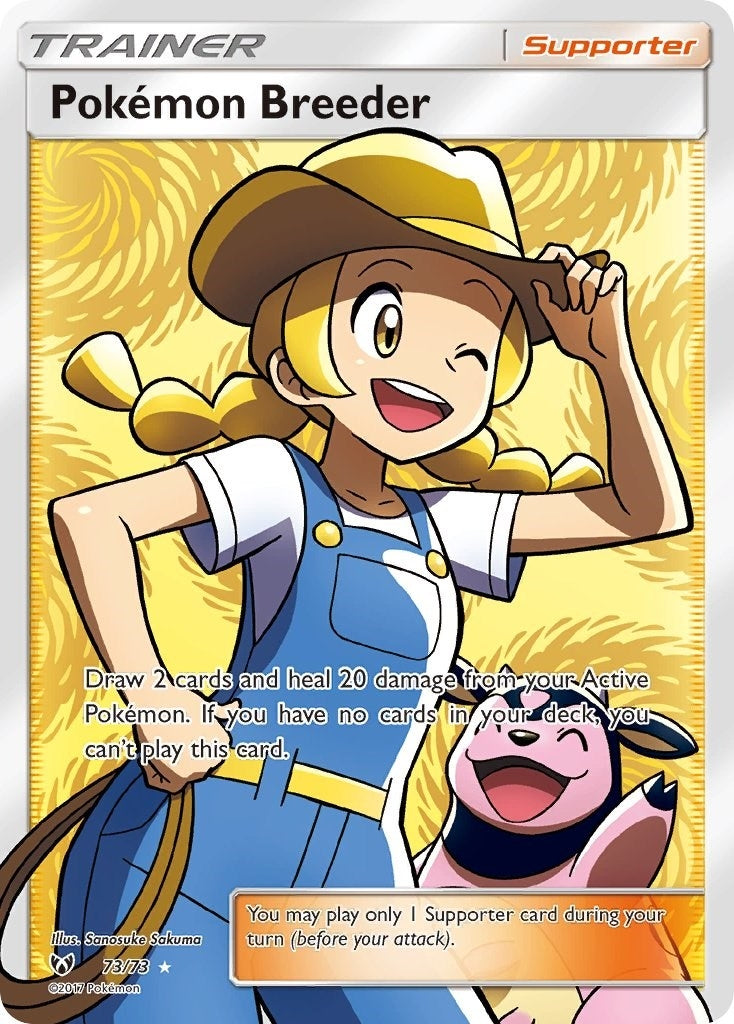 Pokemon Breeder (Full Art) (73/73) (SHL)
