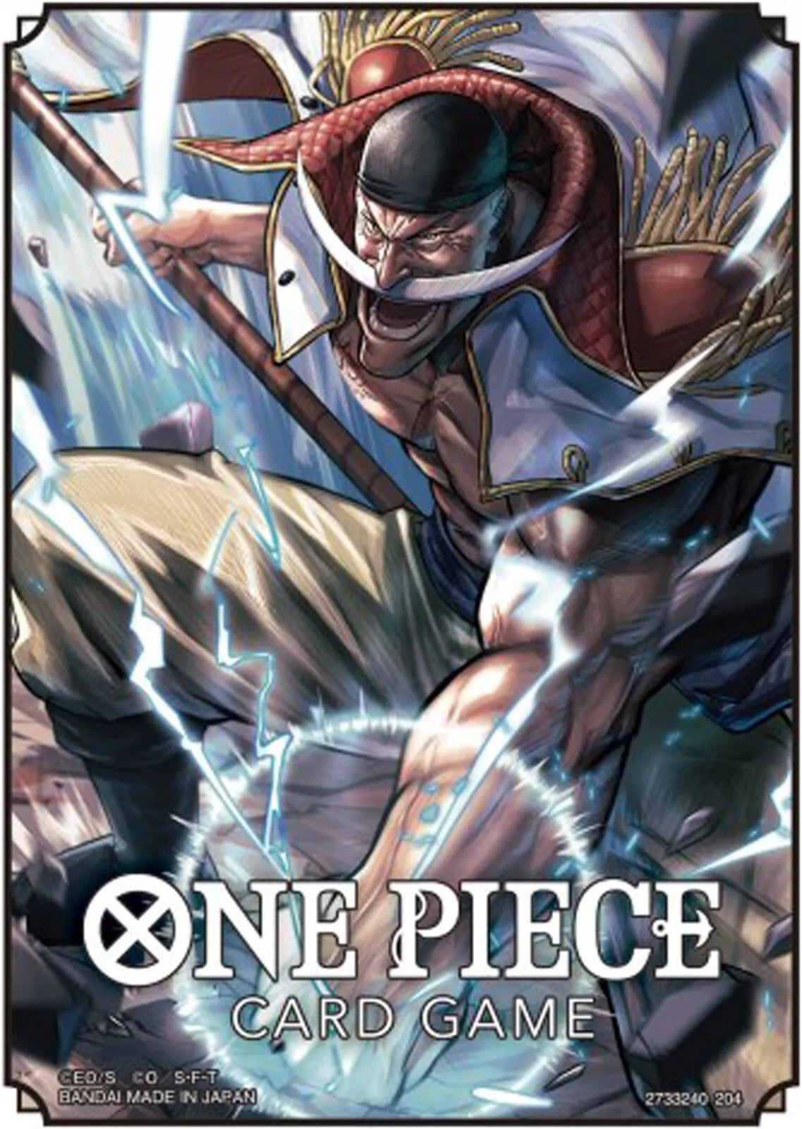 Bandai One Piece Card Game Set 7 B Edward Newgate Official Sleeves
