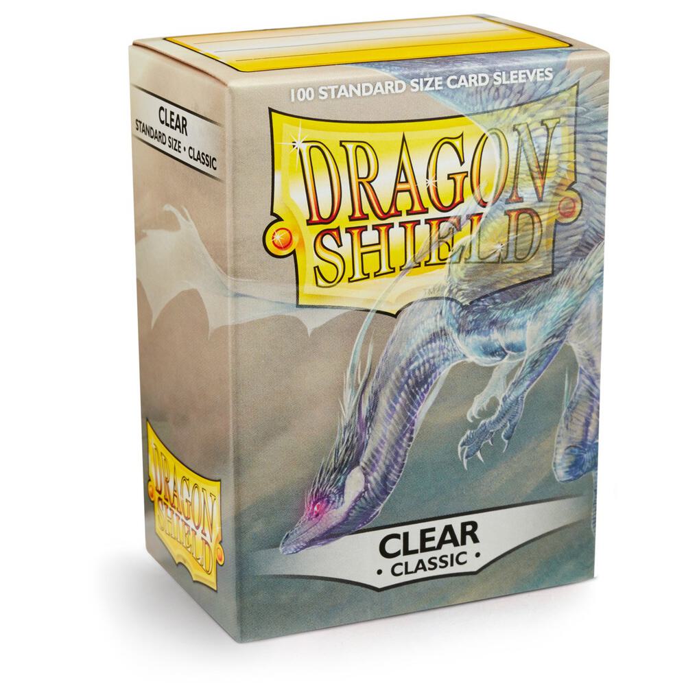 Dragon Shield Classic - Clear (100-Pack) - Dragon Shield Card Sleeves
