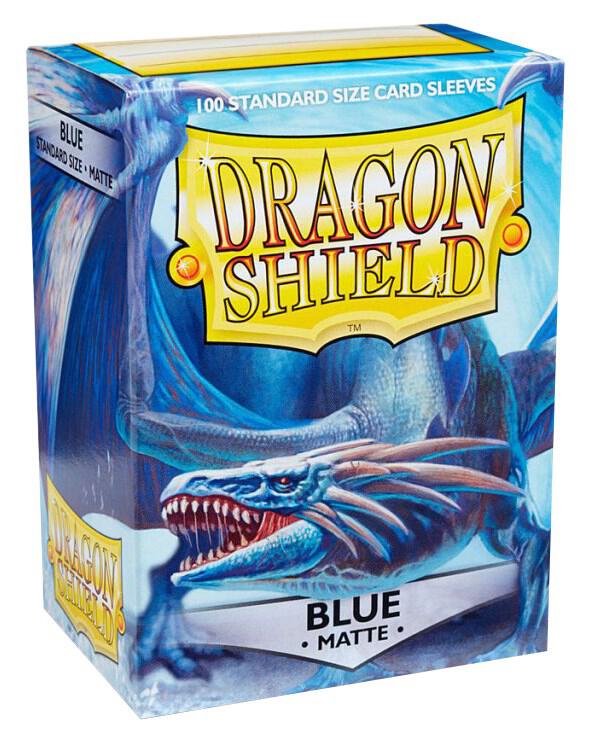 Dragon Shield Matte Sleeves - Blue (100-Pack) - Dragon Shield Card Sleeves