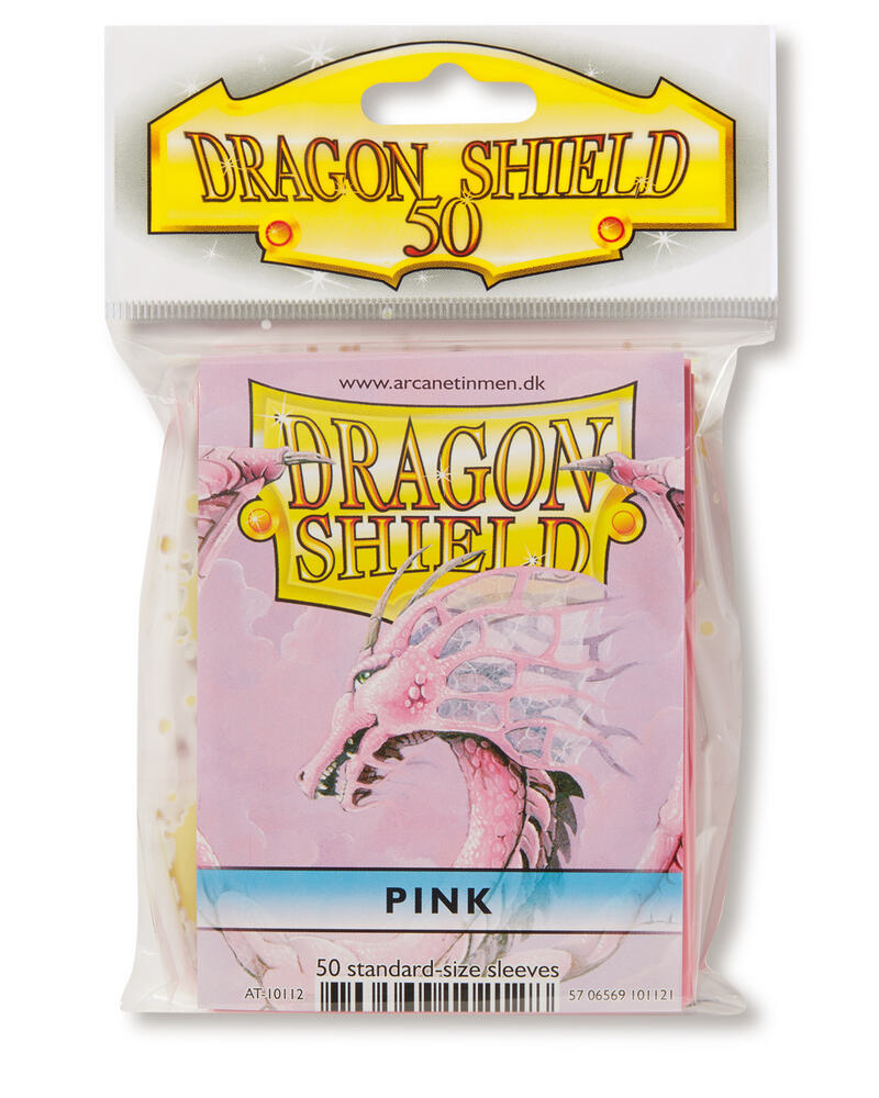 Dragon Shield Classic - Pink (50-Pack) - Dragon Shield Card Sleeves