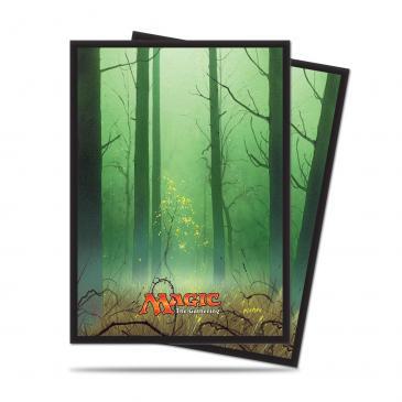 Mana 5 Forest Standard Deck Protector sleeves for Magic (80-Pack) - Ultra Pro Card Sleeves