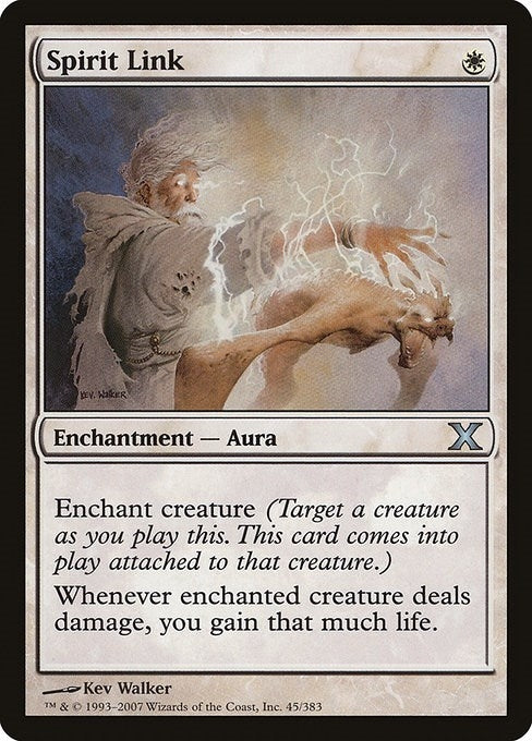 Image for Spirit Link (45) (10E) - Magic: The Gathering