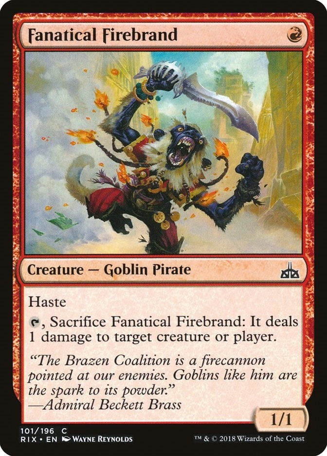 Fanatical Firebrand (101) (RIX)