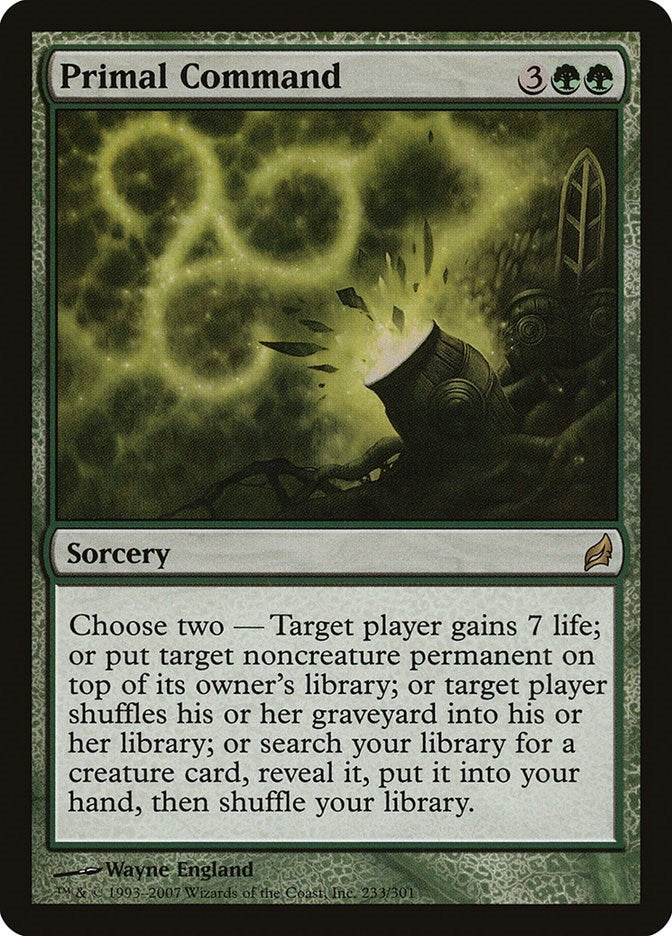 Primal Command (233) (LRW)