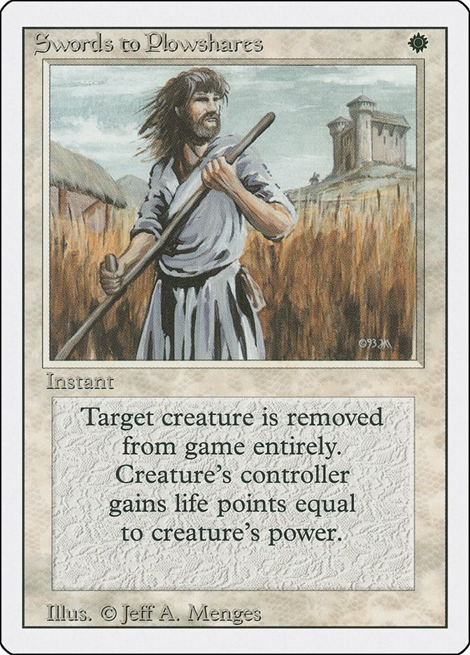 Swords to Plowshares (3ED)