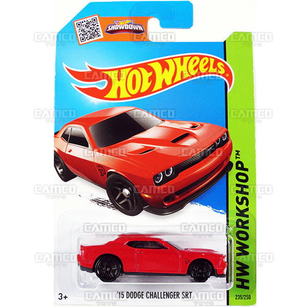 Hot Wheels 2015 Dodge Challenger SRT 235/250 - Red